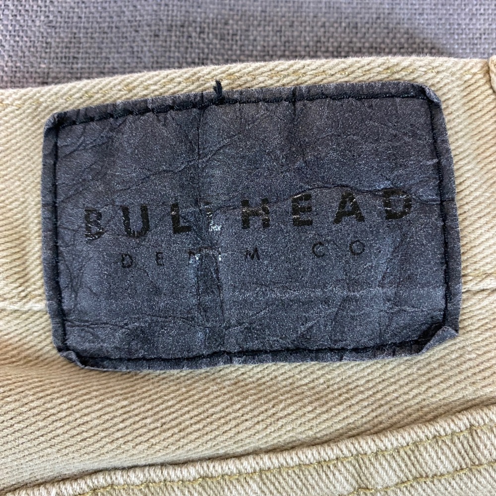 Bullhead Denim Co Mens Slim Fit Jeans‎ Tan Khaki Size 32x30 Casual Pants (flaw) - Picture 3 of 12